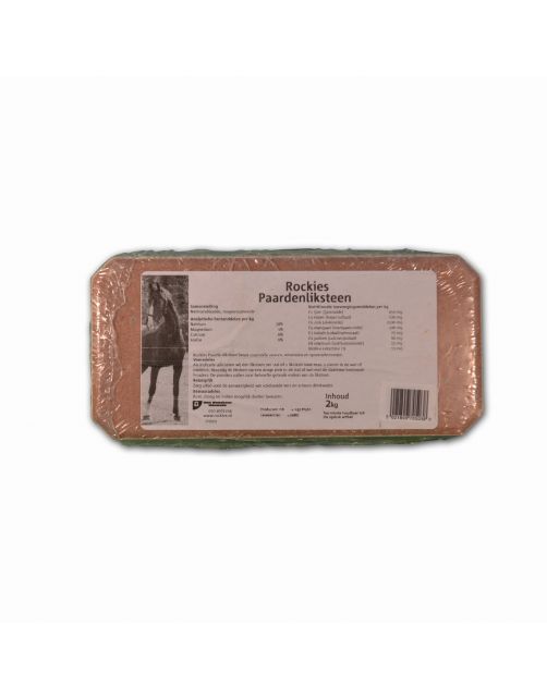 Rockies Liksteen Paard Naturel - Voedingssupplement