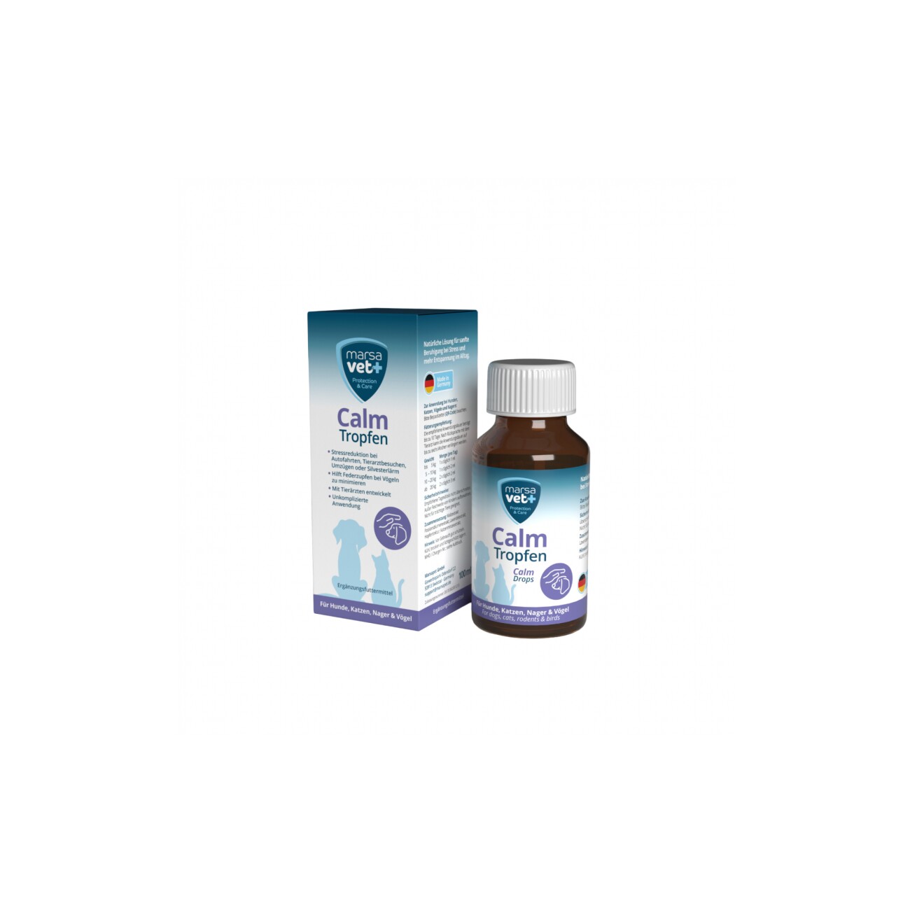 Marsavet Calm Tropfen - 100 ml