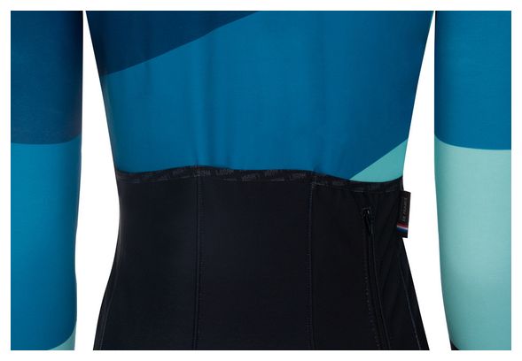 Maillot Manches Longues Femme LeBram Roselend Vert Coupe Ajustée