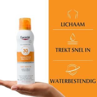 Eucerin Sun Oil Control Mist Transparent Dry Touch SPF30 200ML