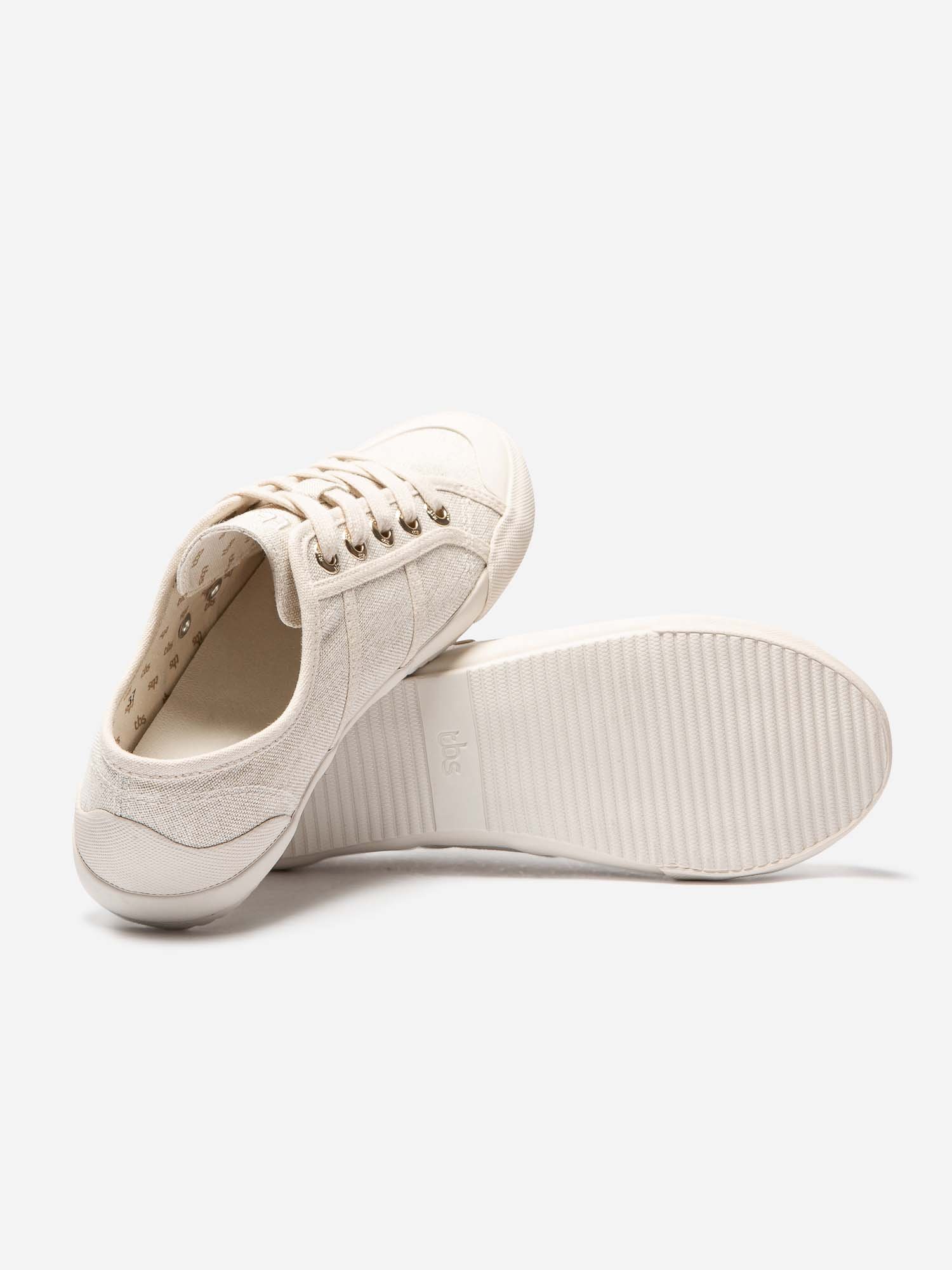 Tennis Femme en Toile De Coton Lin
