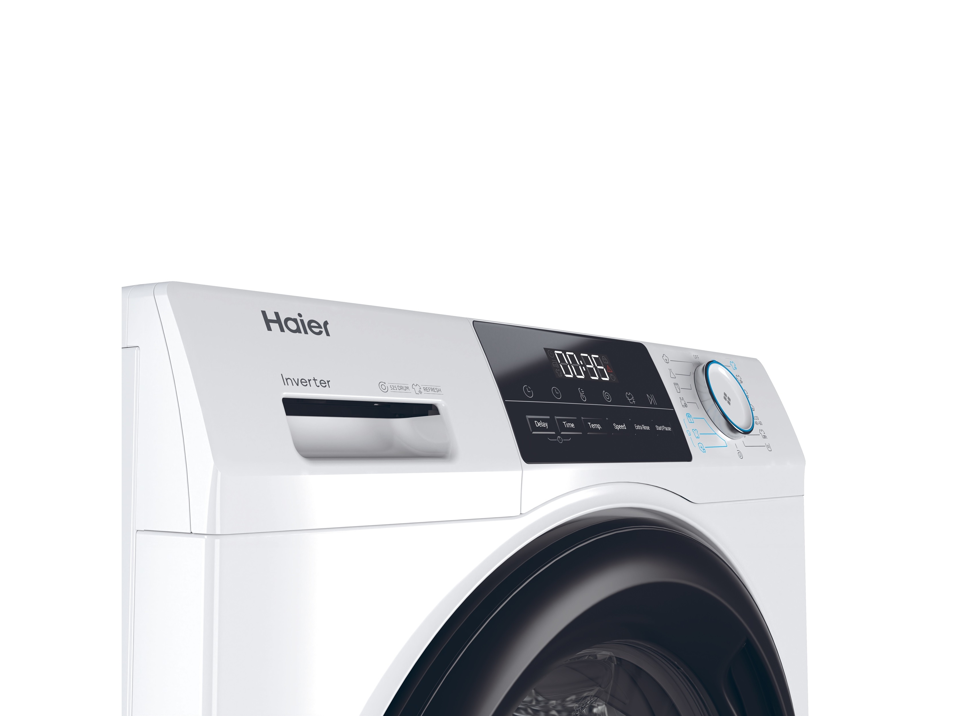 MÁQUINA LAVAR ROUPA HAIER HW100-BP14929A-S 10KG / A-20%