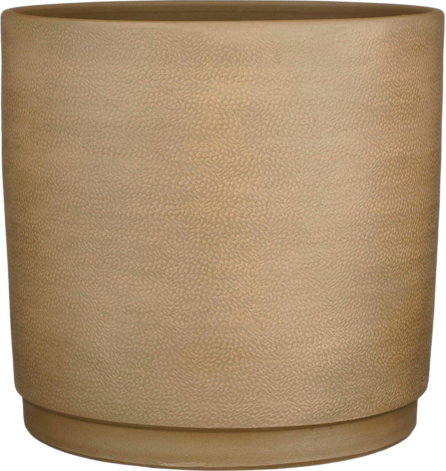 Mica Decorations bloempot Lisboa taupe D 36 H 35 cm