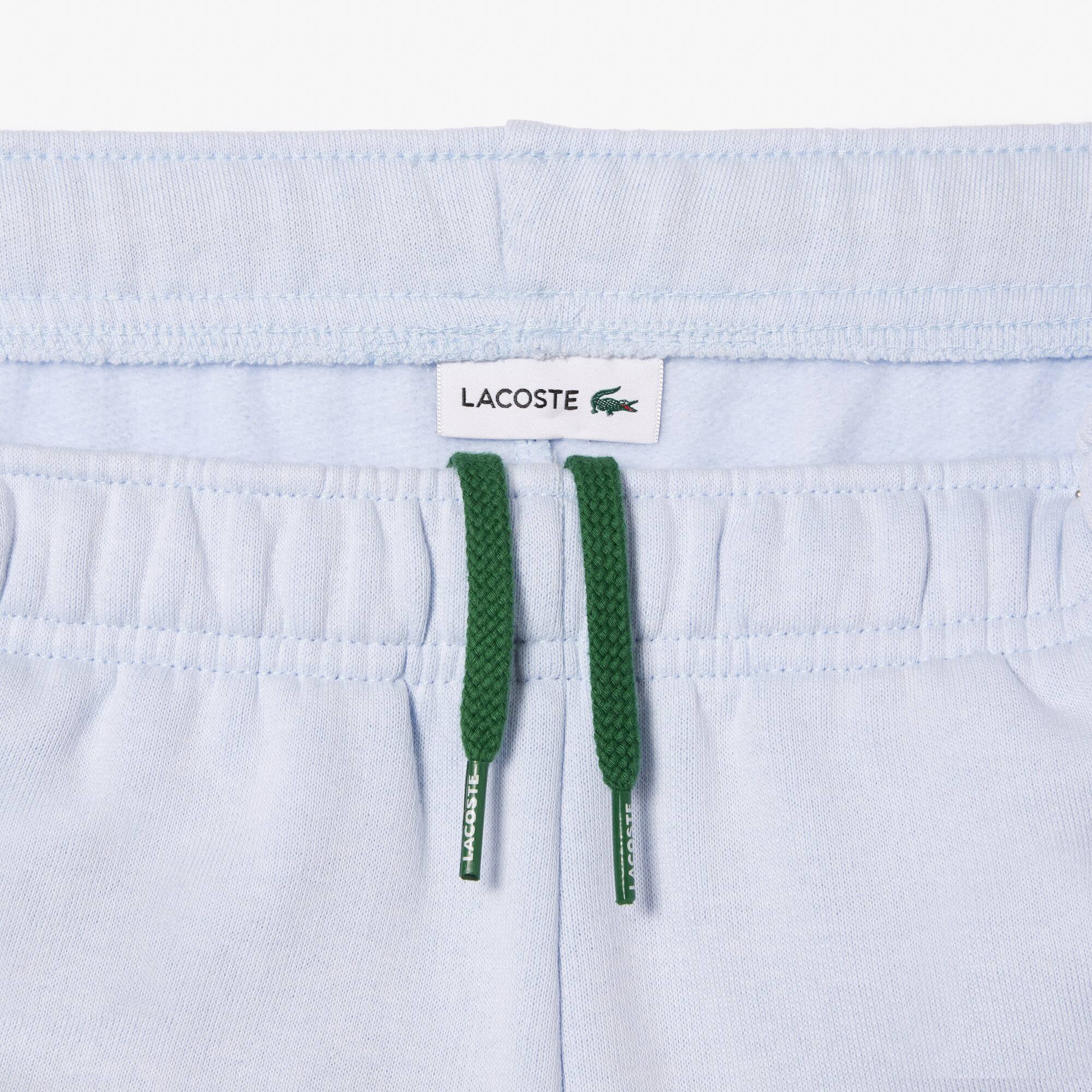 Kinder LACOSTE Shorts aus aufgerautem Bio-Baumwoll-Fleece Hosen - Blau - Lacoste - Kinder