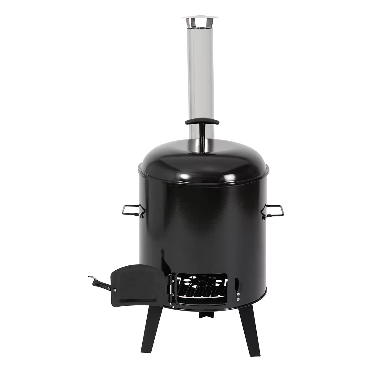 Fondueofen Set 8teilig BBQ Dragon Schwarz