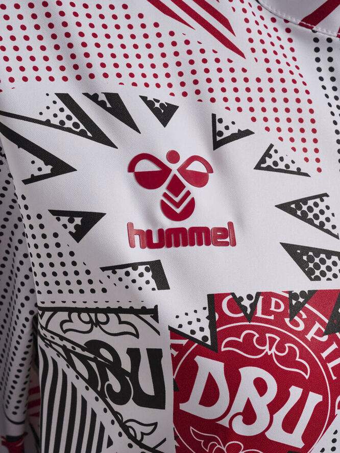 Hummel DBU Woman 23 Line Up trøje Voksen Hvid