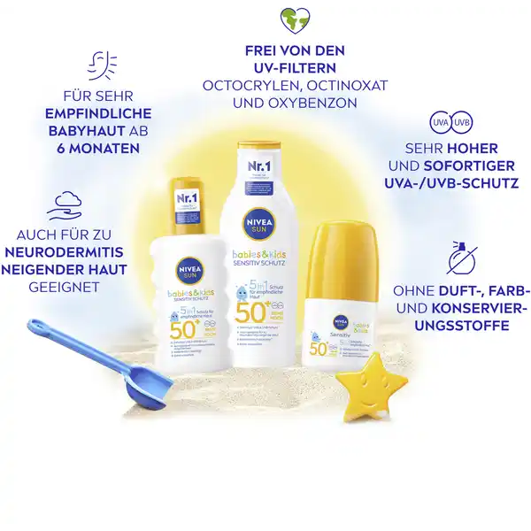 Babies & Kids sensitiv Sonnenroller LSF 50+