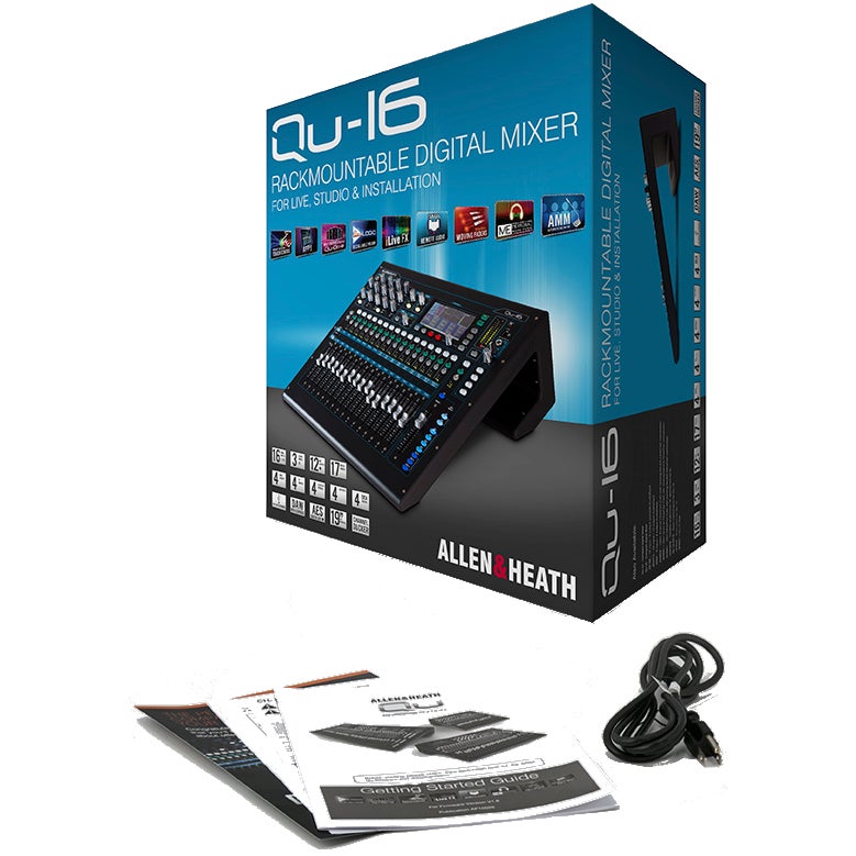 Allen & Heath Qu-16 digital mixer 22 in / 12 out