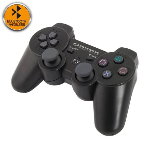 Esperanza Wireless Gamepad Bt Ps3 Marine Black