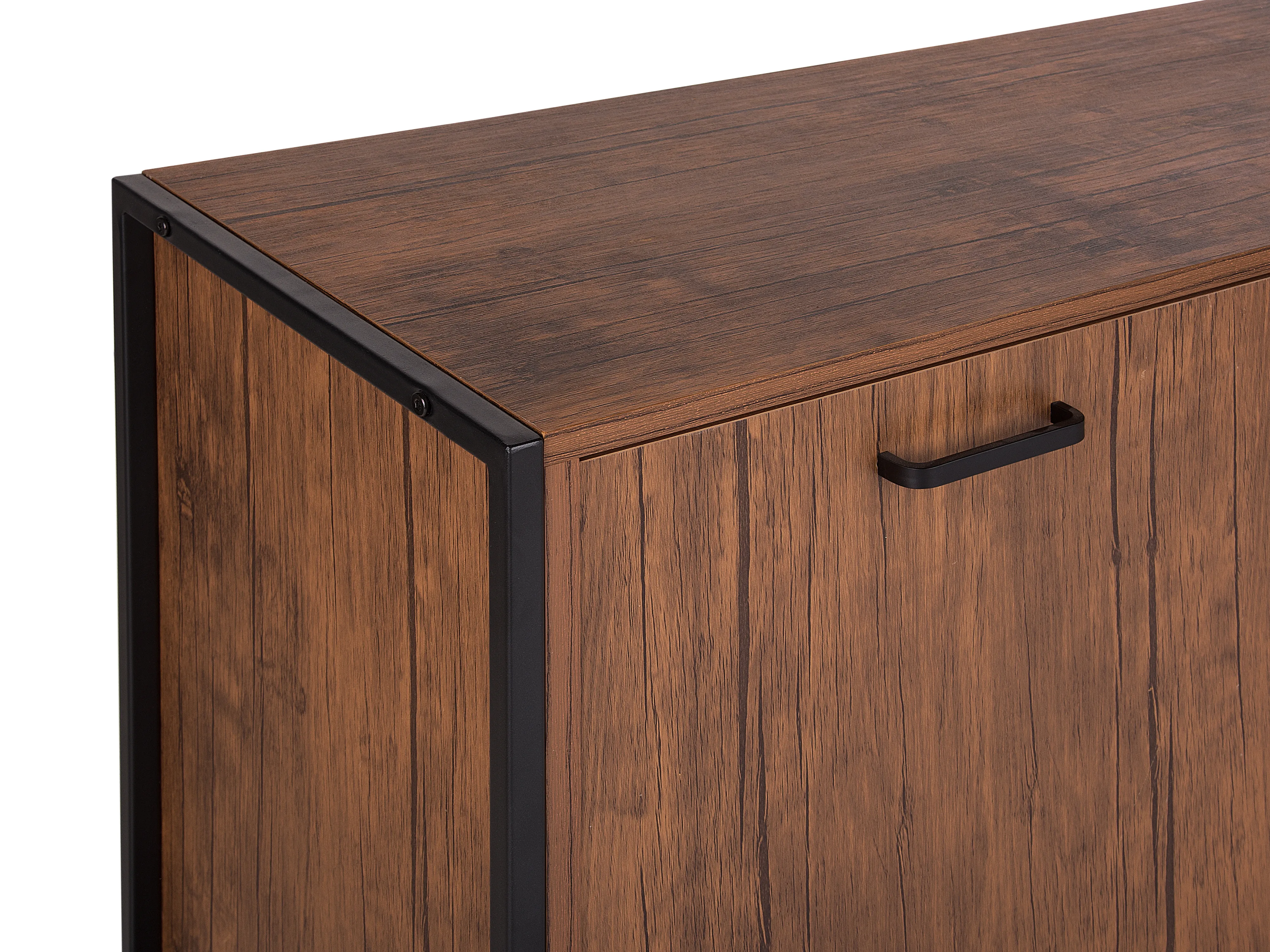 Dressoir met 2 deuren TIFTON Donkerbruin
