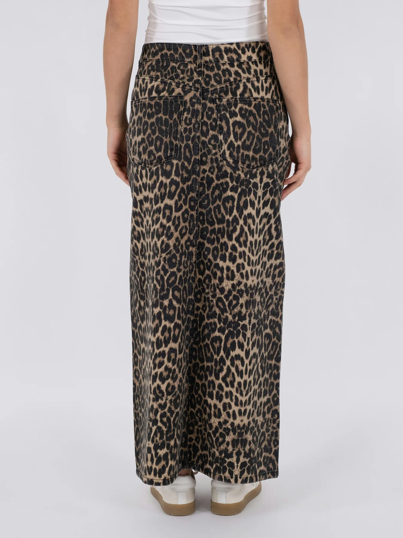 Neo Noir Frankie Leopard Skirt