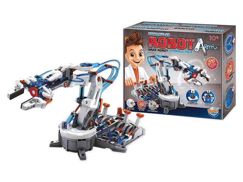Buki Experimentierkasten Hydraulischer Roboterarm Robotnik