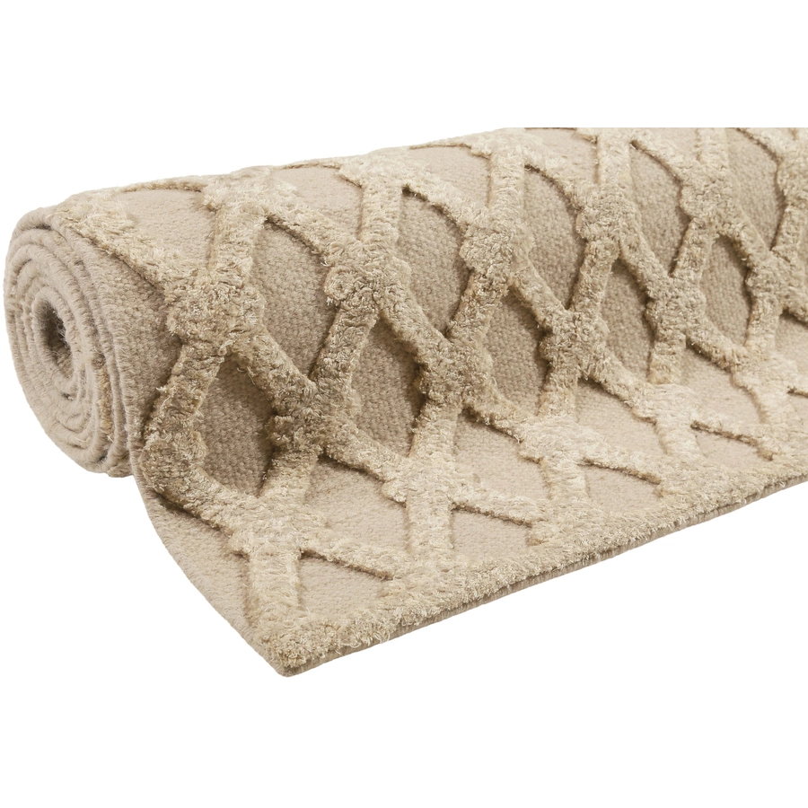 Esprit Kurzflorteppich Cyclone sand
