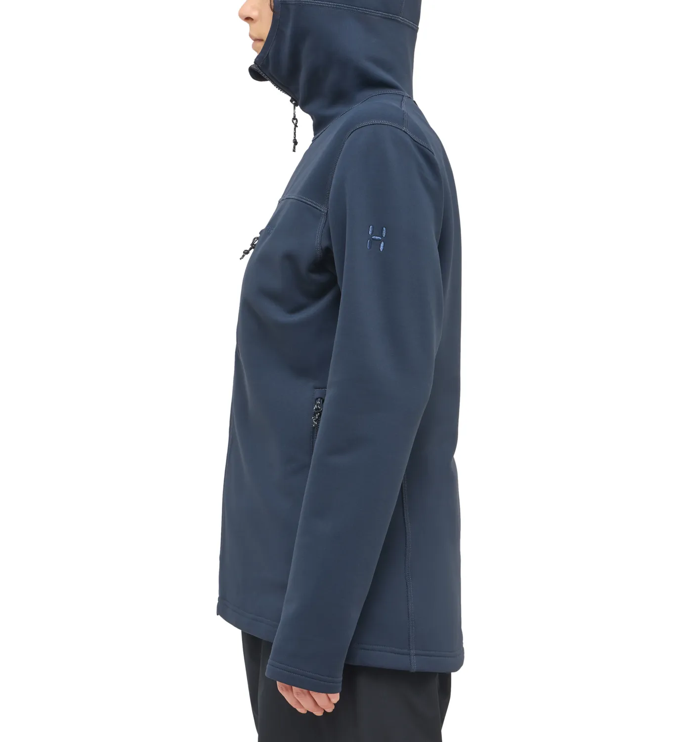 Haglöfs Women's Rosson Mid Hood Tarn Blue