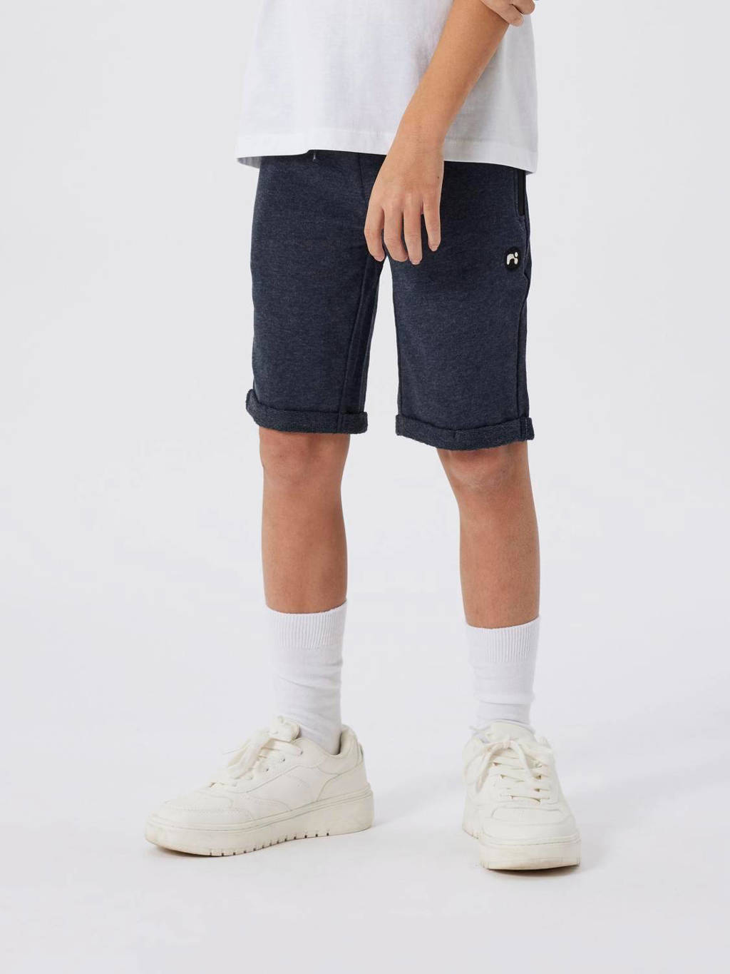 NAME IT sweatshort NKMVIMO donkerblauw