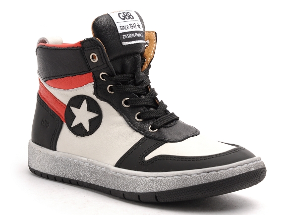 Gbb boots bottine enfant lander blanc