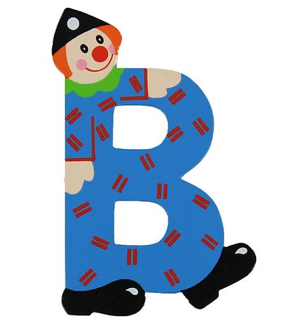 Petit Jour Paris Buchstabe - Clowns - B - Blau