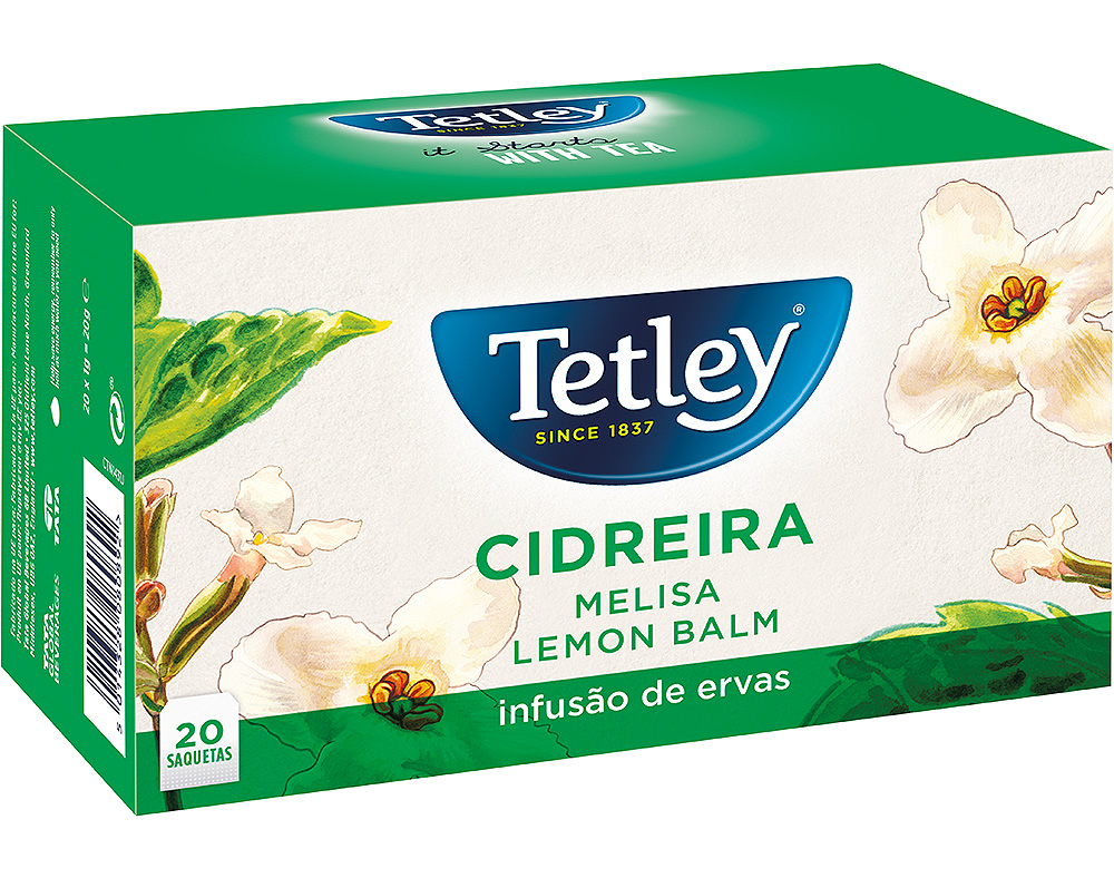 INFUSÃO TETLEY CIDREIRA 20 SAQUETAS