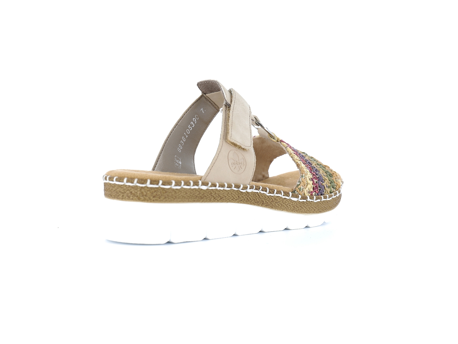 Rieker-V1243 Synthétique Multi Beige