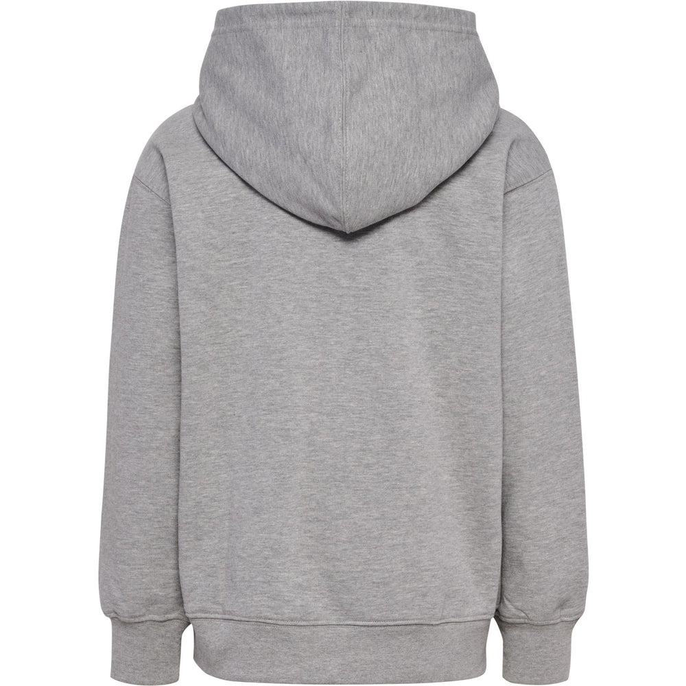 Køb Hummel Grey Melange Clean Hættetrøje