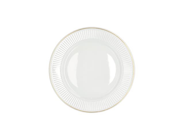 Pillivuyt Tallerken flad White/Matte gold