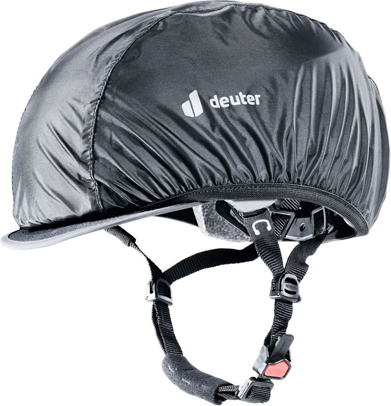 Deuter - Helmhoes - Zwart - Wind- en Waterdicht - Reflecterend