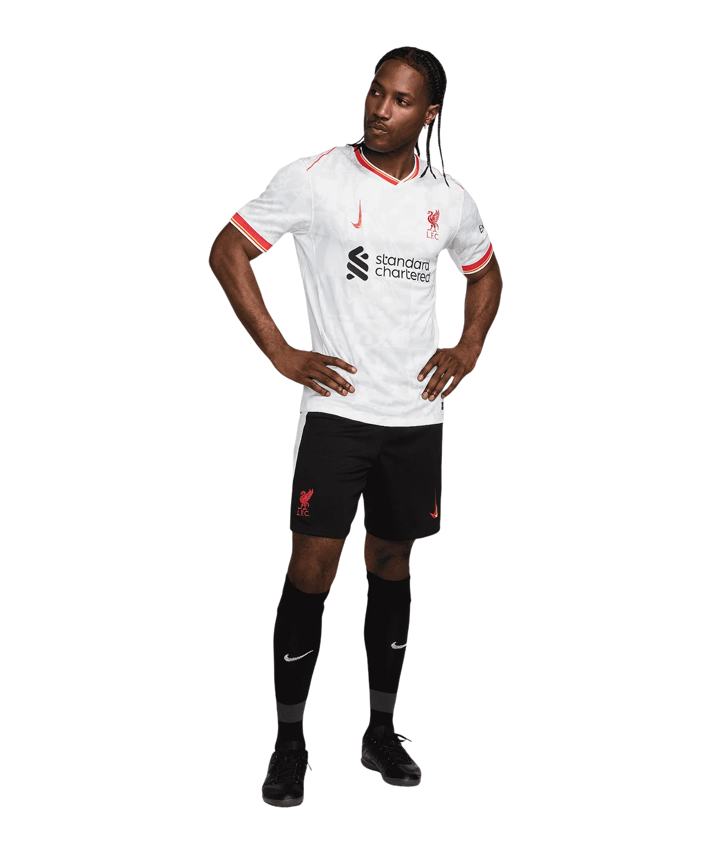 Nike FC Liverpool Short 3rd 2024/2025 Schwarz F010