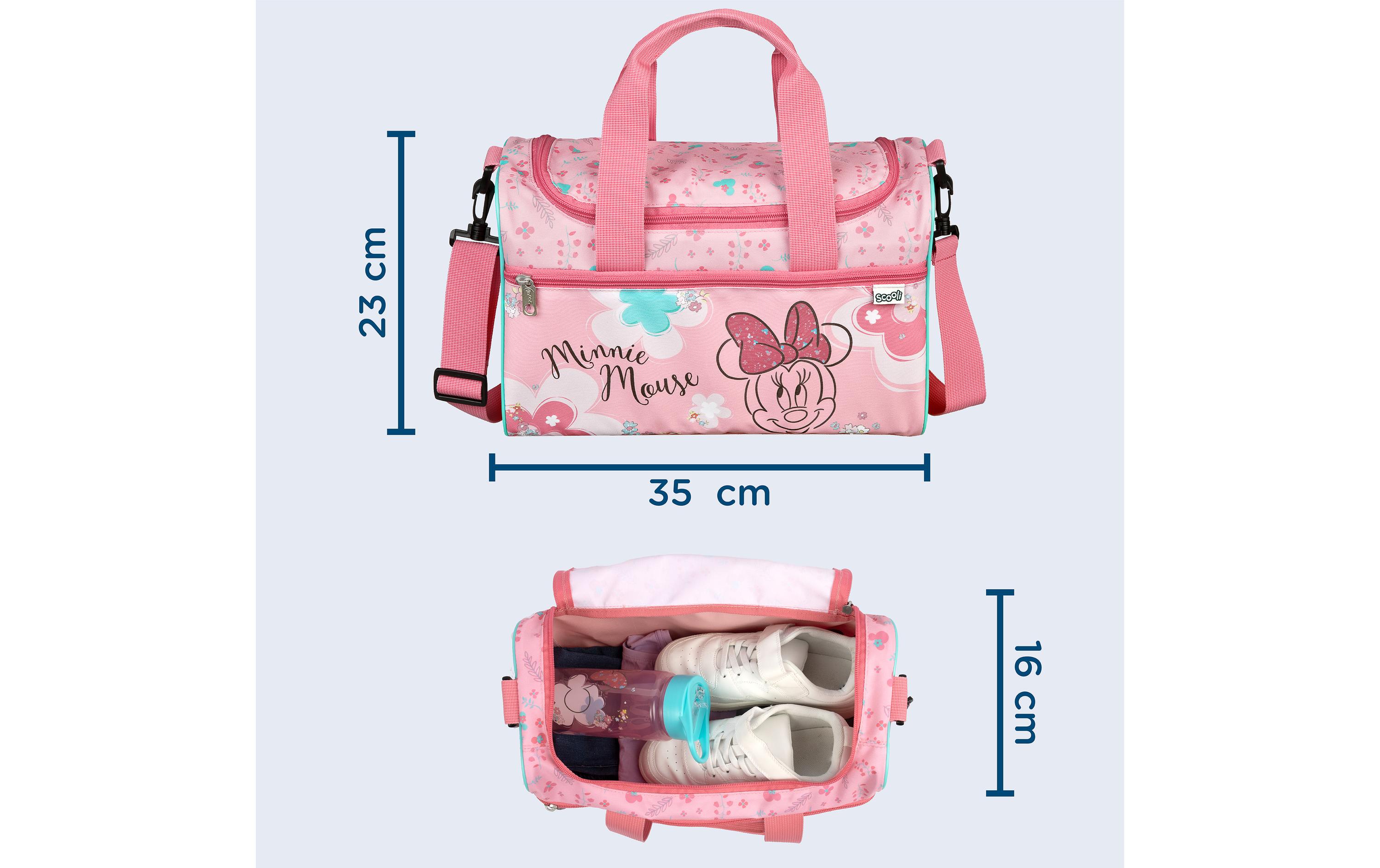 Turnsack Disney Minnie Mouse 8 lSporttasche oder Reisetasche für Kinder