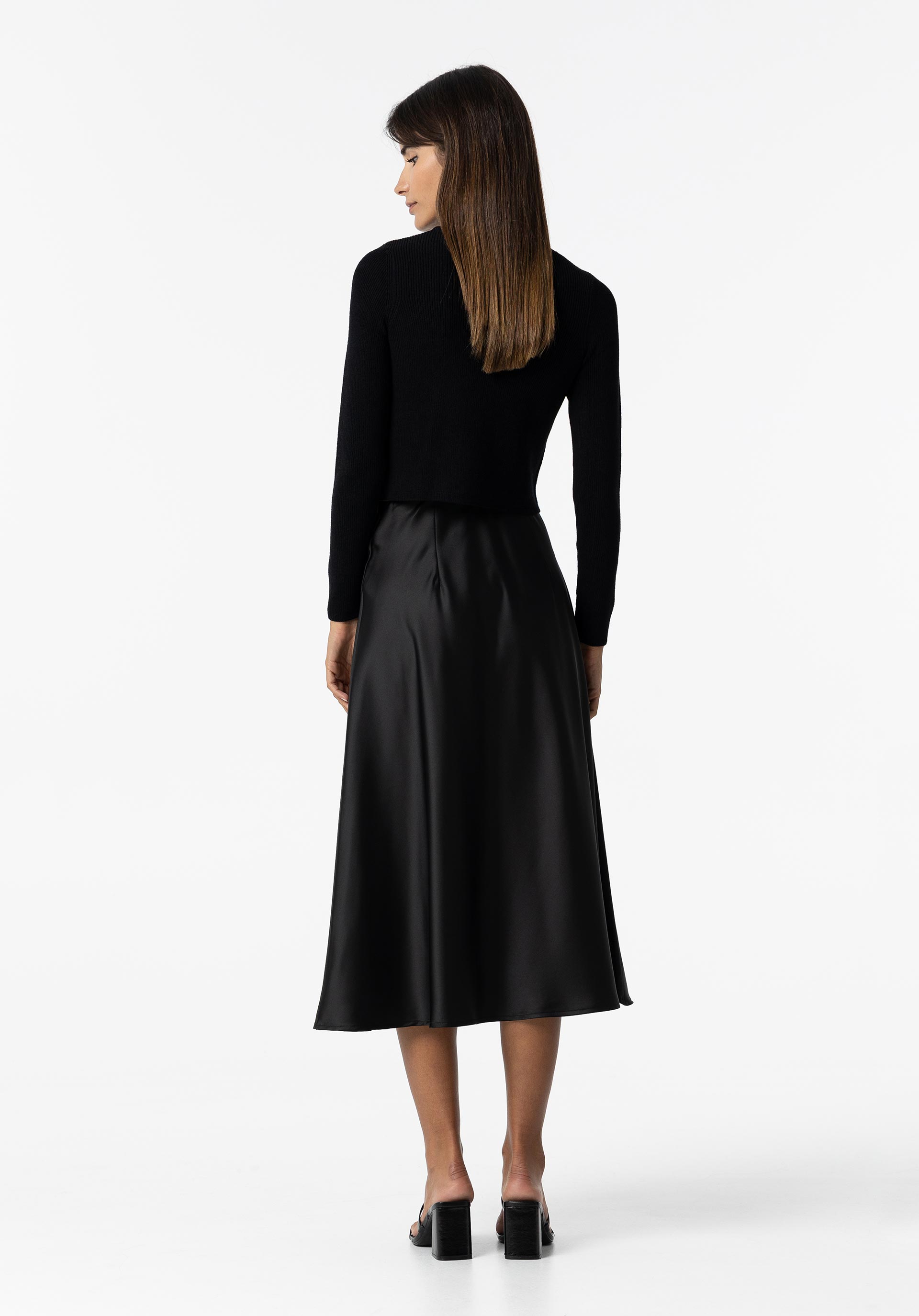 Saia Midi Acetinada