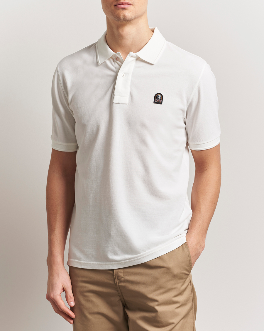 Parajumpers Patch Polo White