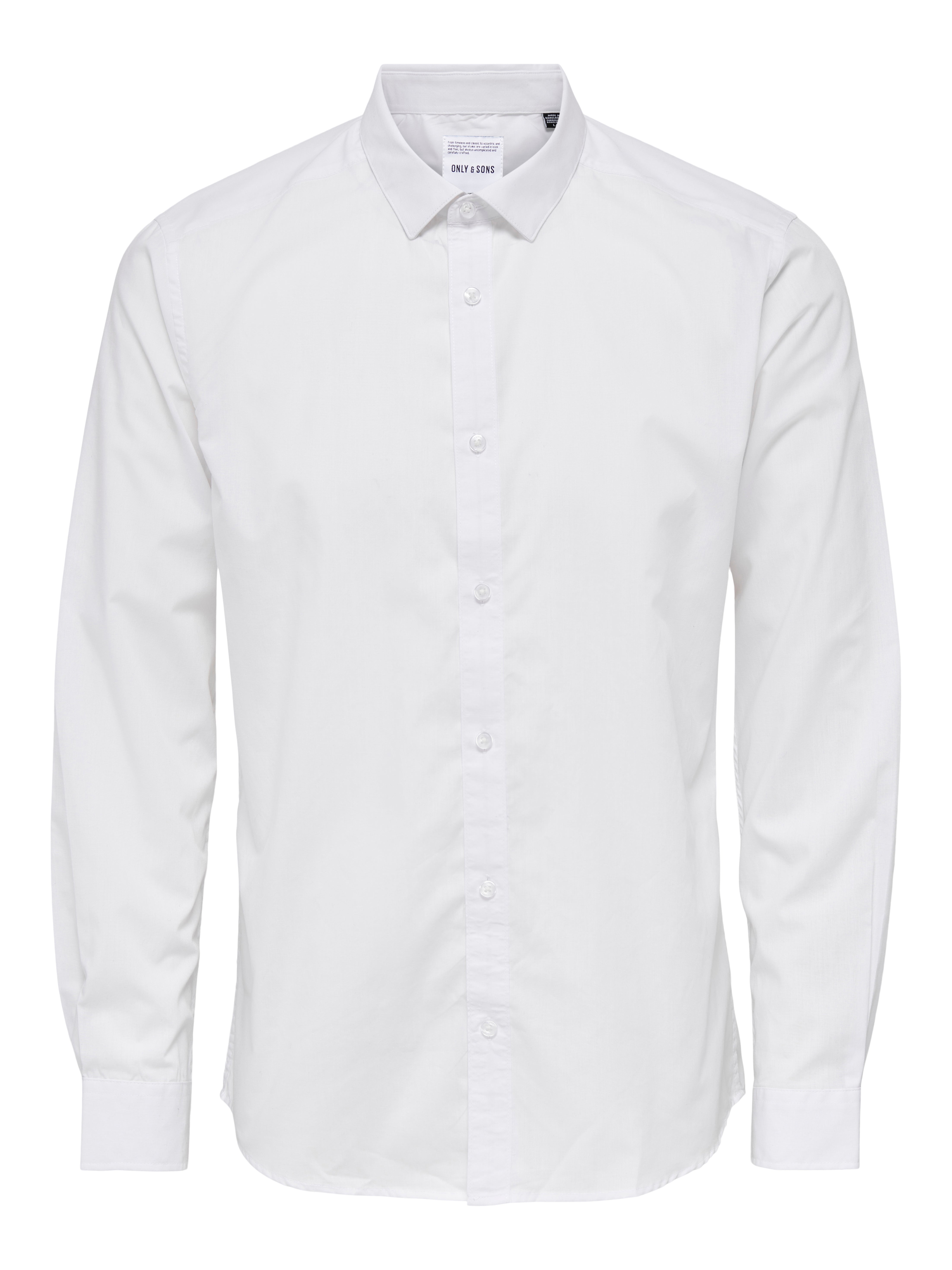 ONSSANE Popelin Hemd White