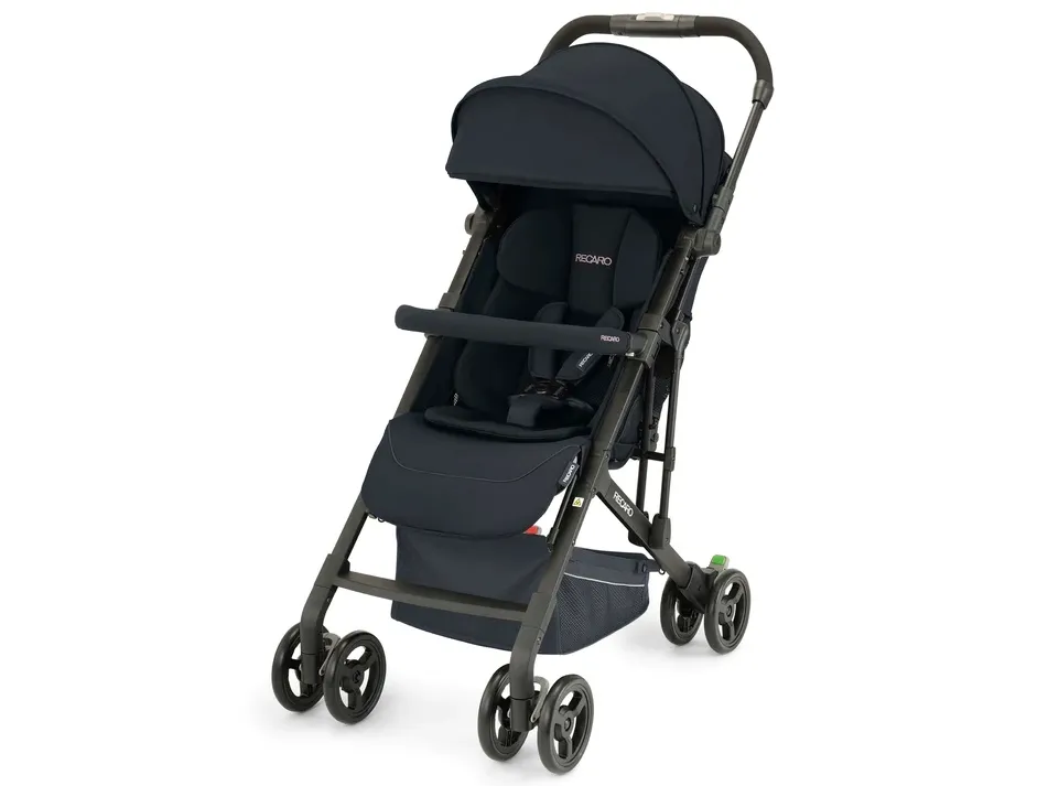 Recaro EASYLIFE ELITE 2, Baldakin, Letvægts klapvogn, Ethvert køn, Sammenfoldelig, Sort