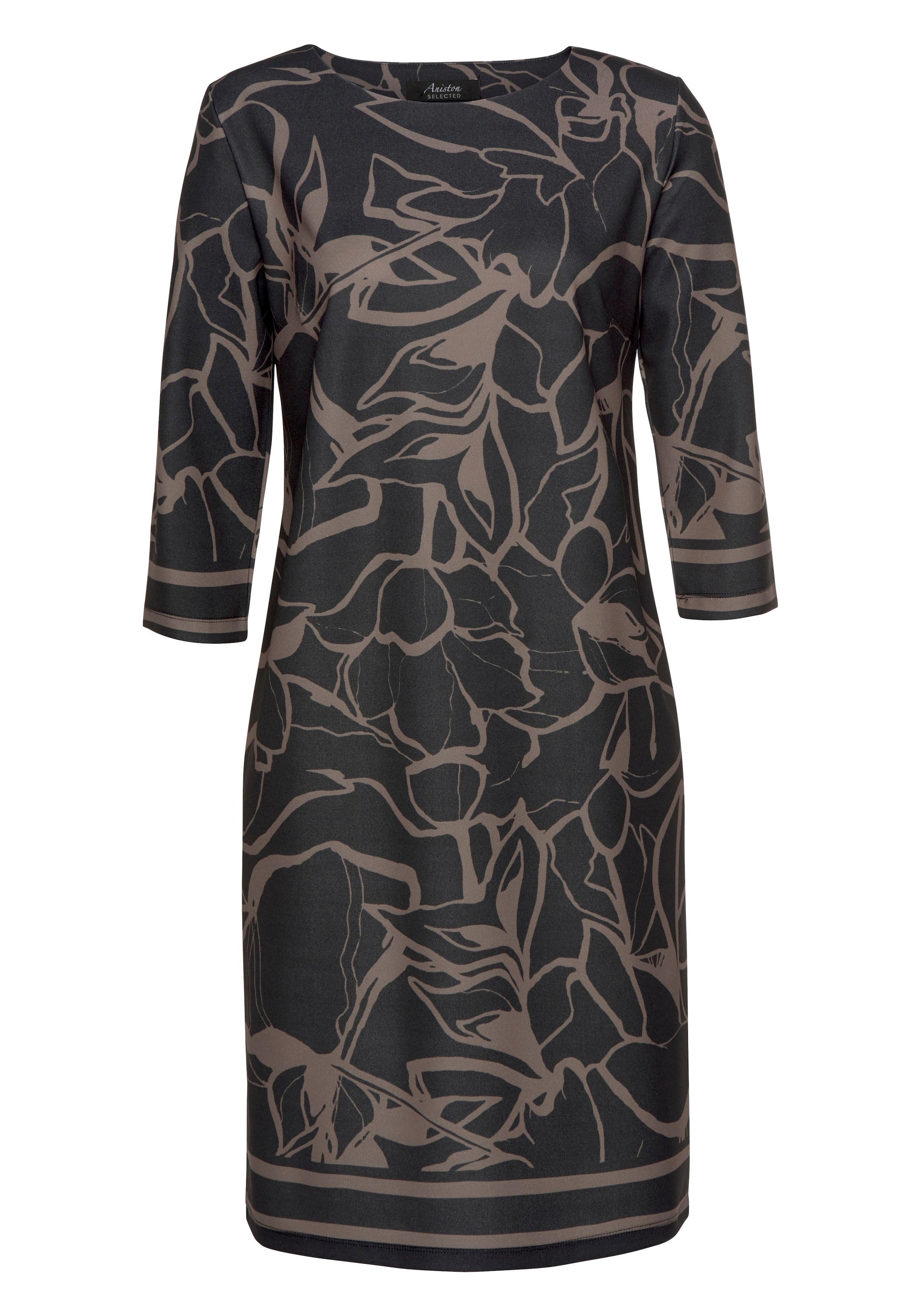 Aniston SELECTED Jerseykleid mit interessantem Allover-Print