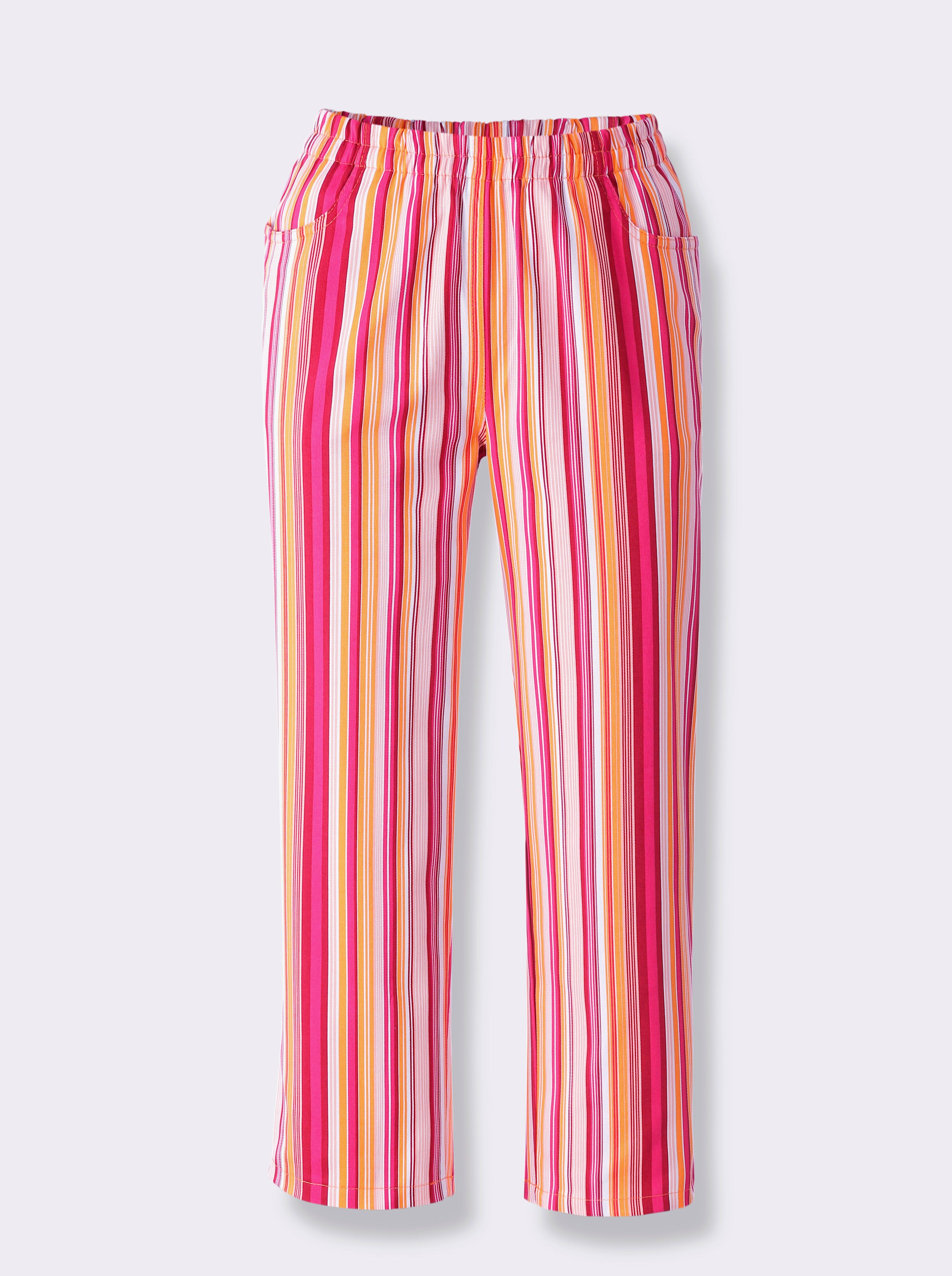 Caprihose aus reiner Baumwolle