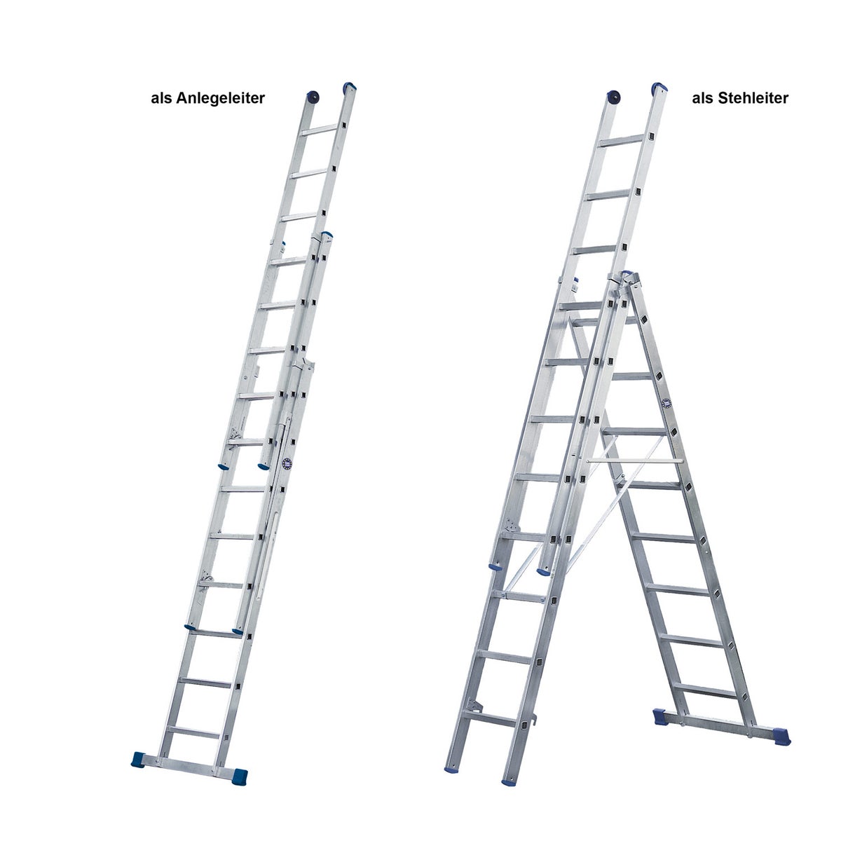 Iller multifunctionele ladder Eurostars 3x9 sporten