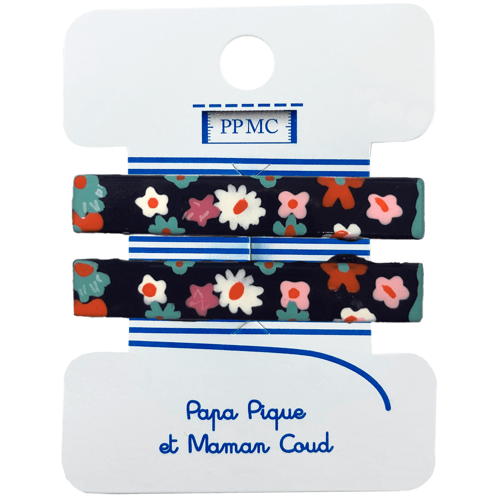 Barrette Croco Moyenne Tapis Rouge Cr079