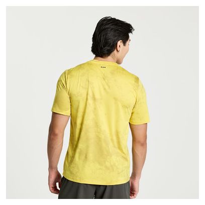Maillot Manches Courtes Saucony Explorer Jaune