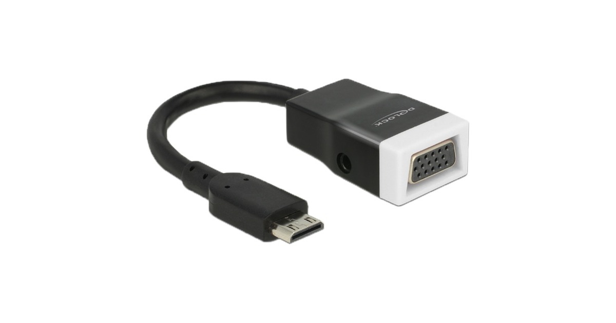 DeLOCKHDMI-mini C > VGA adapter  (0,15 meter)