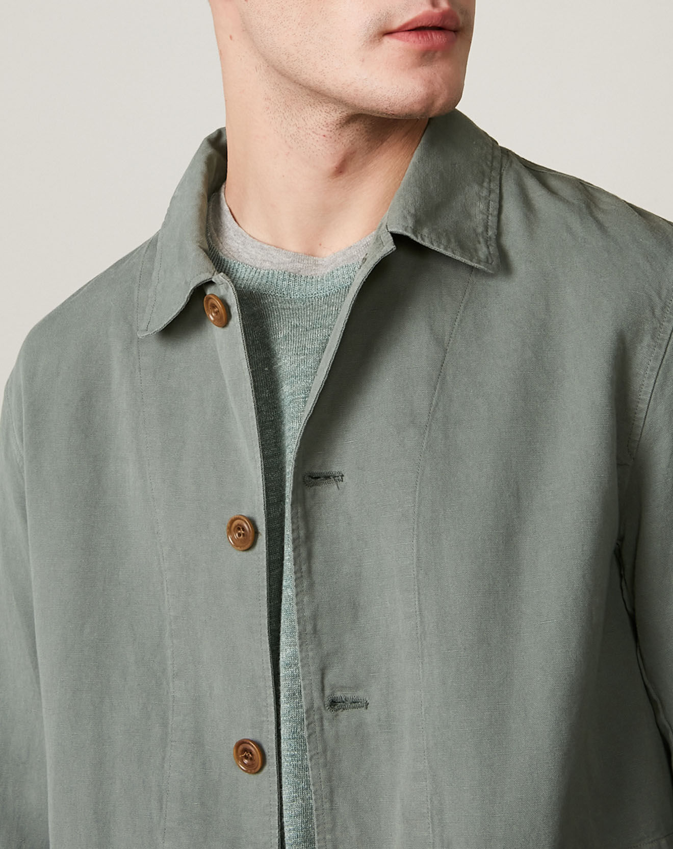 Hartford Veste en Coton & Lin Denis military