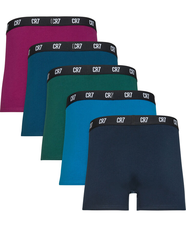 JBS CR7 Basic,Trunk organic,5-pack Multifarve