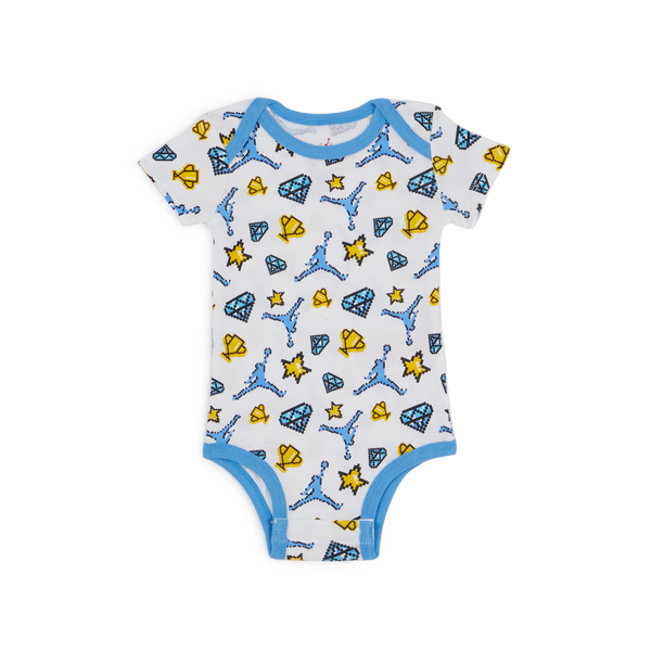 JORDAN 3 PC SET HAT/BODYSUIT/BIB