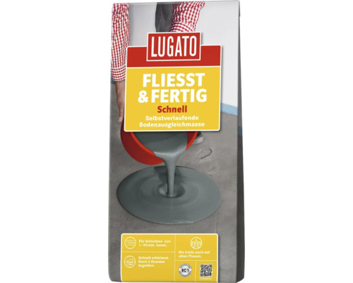 Lugato Flow & Ready Snel egalisatiemiddel 5 kg