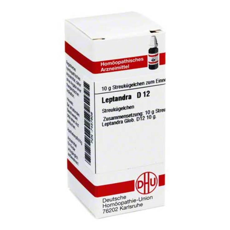 DHU Leptandra D 12 Globuli, 10 g