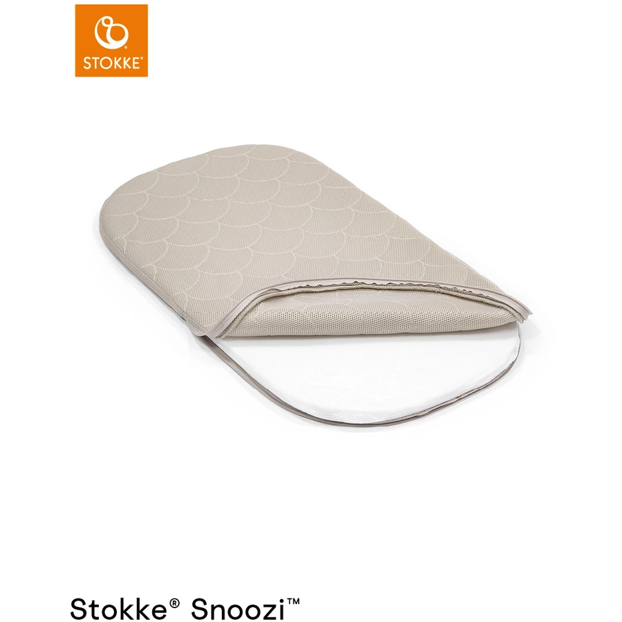 STOKKE® Snoozi™ Stubenbett Sandy Beige Inkl. Matratze