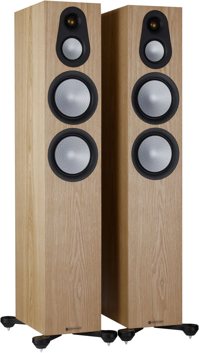 Monitor Audio Silver 300 7G Chêne naturel (la paire) Enceintes colonne