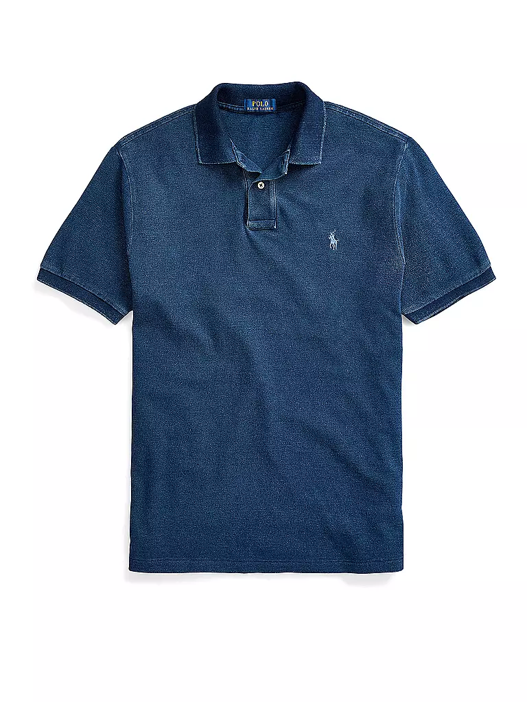 POLO RALPH LAUREN Poloshirt Custom Slim Fit dunkelblau