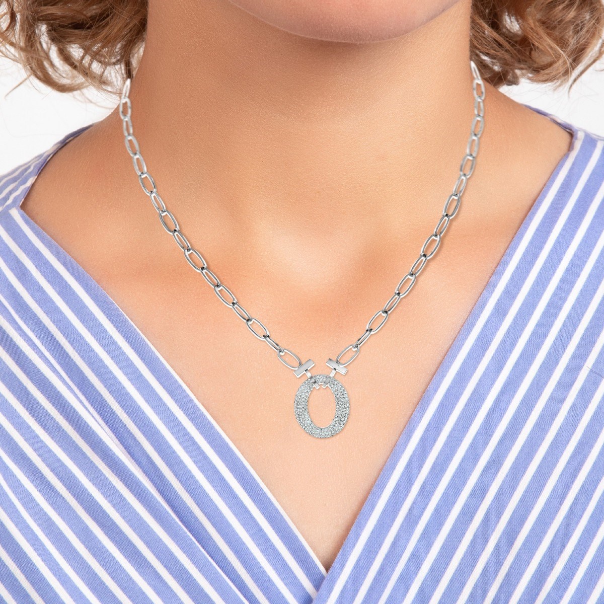 Collier SC Crystal orné de Cristaux scintillants