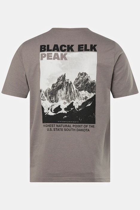 JAY-PI Trekking-T-Shirt, Outdoor, Halbarm, Rücken-Print, QuickDry