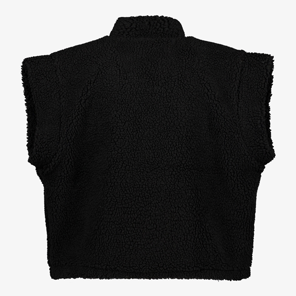 TwoDay dames teddy gilet zwart