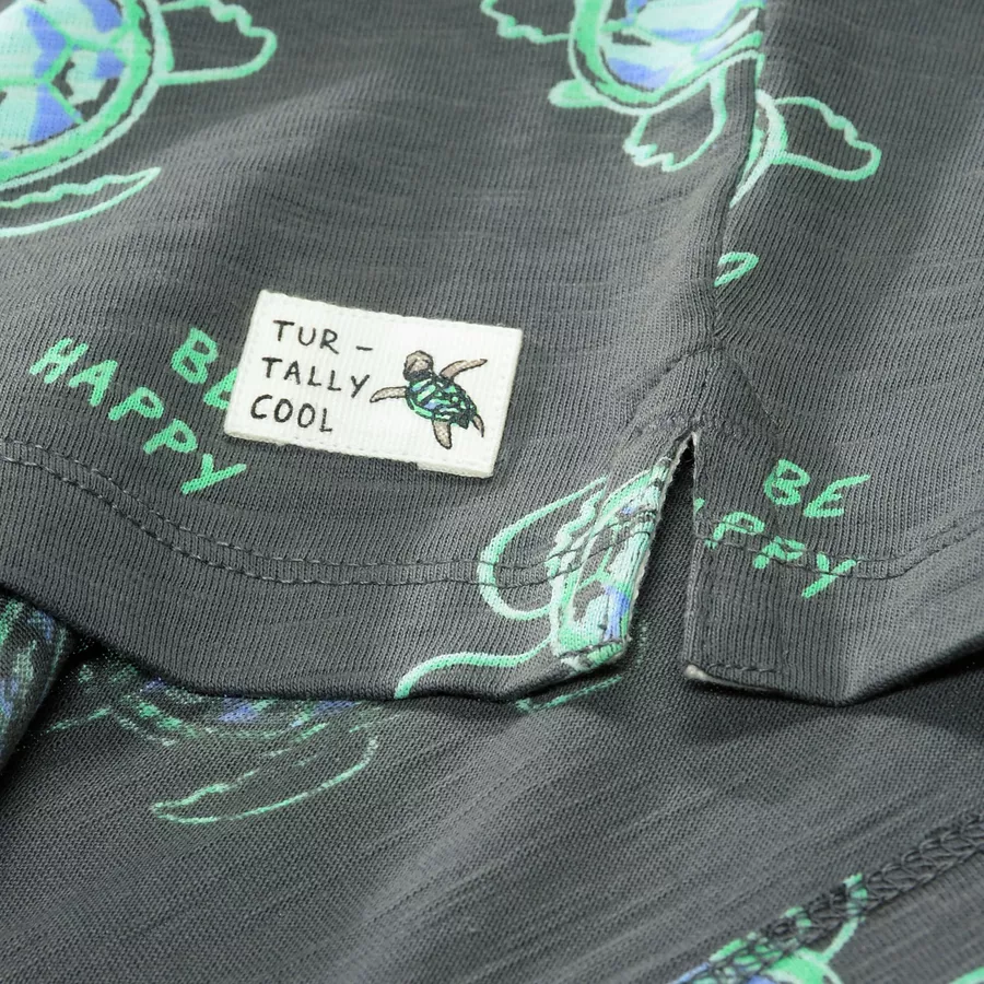 Staccato T-Shirt turtle gemustert